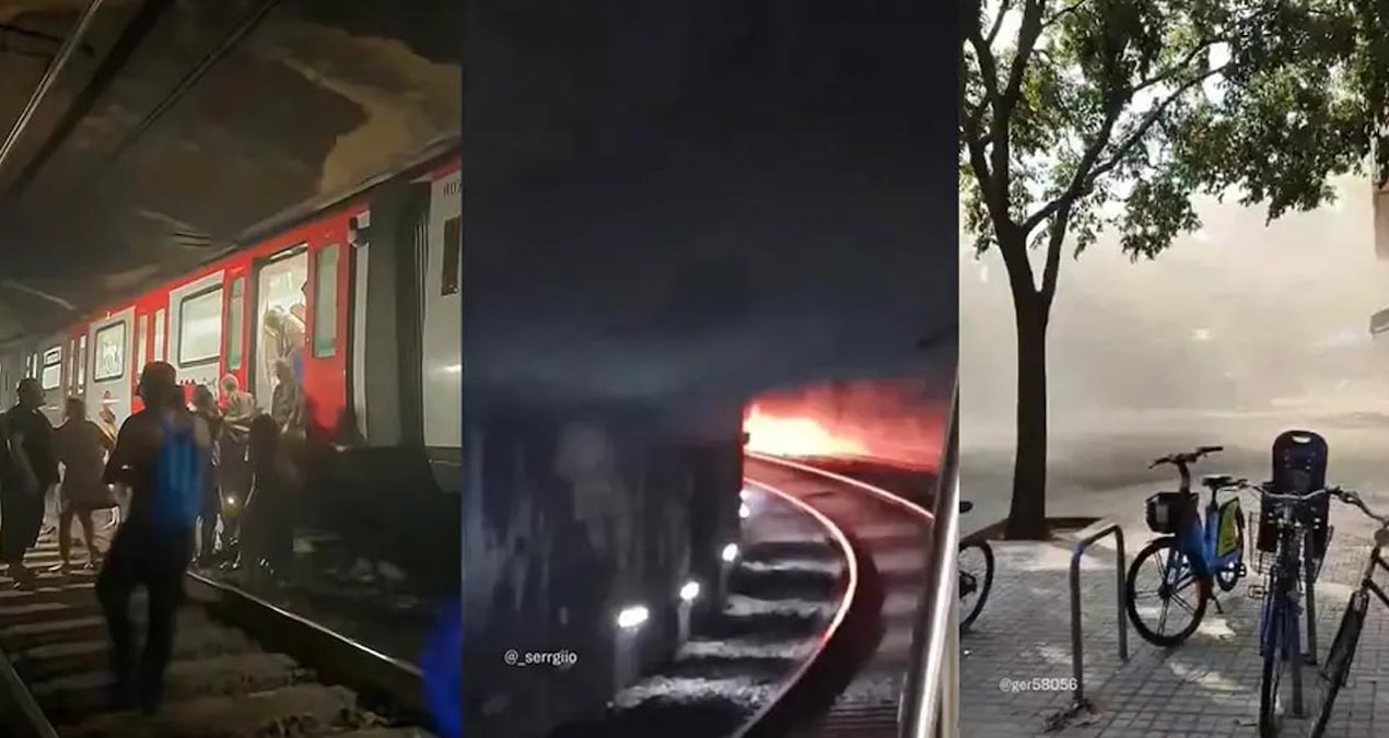 Barselonada metro kabusu 137 kisi hastaneye kaldirildi Ajp9t5QI